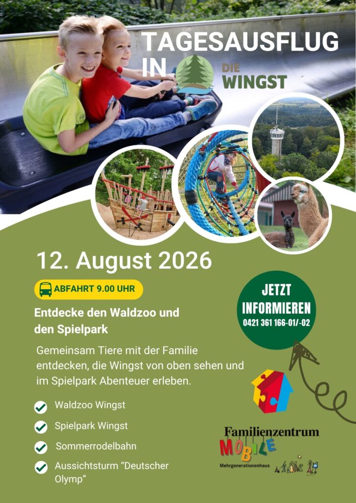 TAGESAUSFLUG IN DIE WINGST